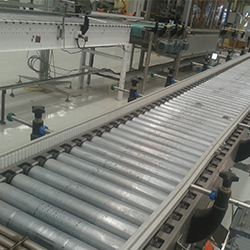  Turn Over Device & Roller Conveyor 